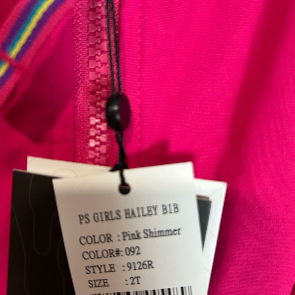 Boulder Gear Pink Snow Bib - Picture 5 of 5